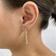 Diamond Drop Earrings 2.3 ct Yellow Gold