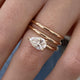 Elyndra Diamond Engagement Ring Rose Gold 