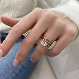 Elyndra Ring 1 ct TCW , Solid Gold 14k