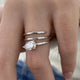 Nyla Diamond Engagement 1 Ring White Gold