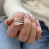 Nyla Diamond Engagement 1 Ring White Gold