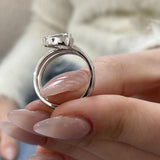 Nyla Diamond Engagement 1 Ring White Gold