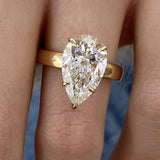 Nexa Engagement Ring 4.20 Carat Yellow Gold