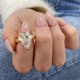 Nexa Engagement Ring 4.20 Carat Yellow Gold