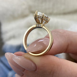 Nexa Engagement Ring 4.20 Carat Yellow Gold