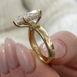 Nexa Engagement Ring 4.20 Carat Yellow Gold