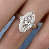 Solitaire with Pave Band