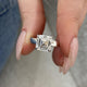 Velora Engagement Ring 3.15 Carat White Gold
