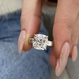 Eliselle Engagement Ring 4.15 Carat White Gold