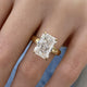 Oriana Engagement Ring 5.15 Carat Yellow Gold