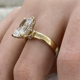 Oriana Engagement Ring 5.15 Carat Yellow Gold