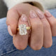 Oriana Engagement Ring 5.15 Carat Yellow Gold