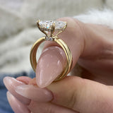 Oriana Engagement Ring 5.15 Carat Yellow Gold