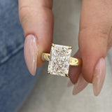 Oriana Engagement Ring 5.15 Carat Yellow Gold
