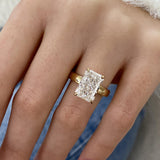 Solitaire with Pave Band