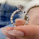Iselda Engagement Ring 3 Carat White Gold