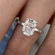 Valoura Engagement Ring 2.40 Carat White Gold