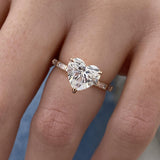 Marcele Engagement Ring 2.40 Carat Rose Gold