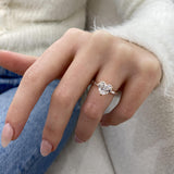 Marcele Engagement Ring 2.40 Carat Rose Gold