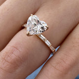 Marcele Engagement Ring 2.40 Carat Rose Gold