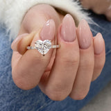 Marcele Engagement Ring 2.40 Carat Rose Gold