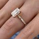 Serenelle Engagement Ring 2.40 Carat Rose Gold