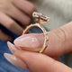 Serenelle Engagement Ring 2.40 Carat Rose Gold