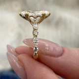 Aveline Engagement Ring 3 Carat Yellow Gold