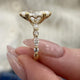 Aveline Engagement Ring 3 Carat Yellow Gold
