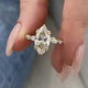Aveline Engagement Ring 3 Carat Yellow Gold