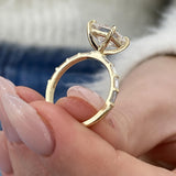 Velaré Engagement Ring 2.40 Carat Yellow Gold