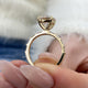 Nuvia Engagement Ring 2.90 Carat Yellow Gold