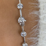 Diamond Tennis Bracelet 3 ct White Gold