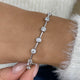 Diamond Tennis Bracelet 3 ct White Gold