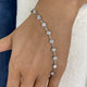 Diamond Tennis Bracelet 3 ct White Gold