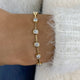 Diamond Tennis Bracelet 3 ct Yellow Gold