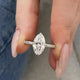 Liora Engagement Ring 2.40 Carat White Gold
