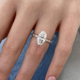 Liora Engagement Ring 2.40 Carat White Gold