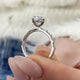 Liora Engagement Ring 2.40 Carat White Gold