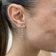 Diamond Drop Earrings 1.4 ct White Gold
