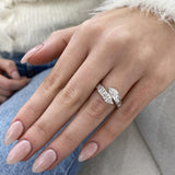 Diamond Wrap Fashion Ring 1.75 ct TCW, White Gold 14K