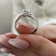 Diamond Wrap Fashion Ring 1.75 ct TCW, White Gold 14K