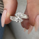 Diamond Wrap Fashion Ring 1.75 ct TCW, White Gold 14K