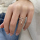 Diamond Wrap Ring 0.52 Carat Rose Gold 14K