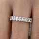 Diamond Eternity Ring 3.5 ct White Gold