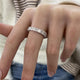 Diamond Eternity Fashion Ring 3.50 ct TCW, White Gold 14K