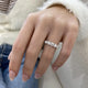 Diamond Band Ring 1.3 ct White Gold