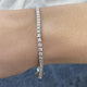 Diamond Tennis Bracelet 2.9 ct White Gold