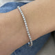 Diamond Tennis Bracelet 3 ct White Gold
