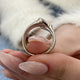 Toi-et Moi Ring 0.8 ct TCW , Solid Gold 14k